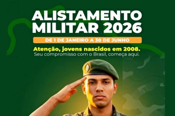 ALISTAMENTO MILITAR 2026