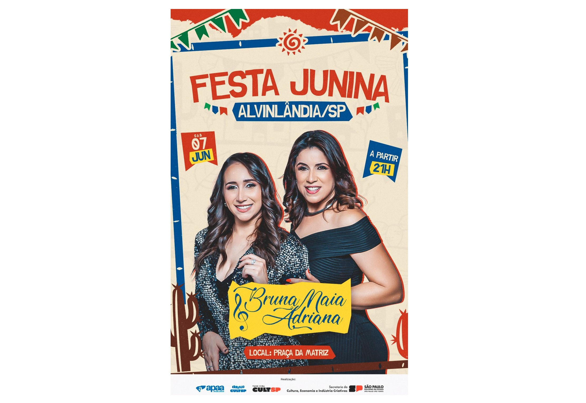 FESTA JUNINA - 07 de junho de 2025 - SÁBADO
