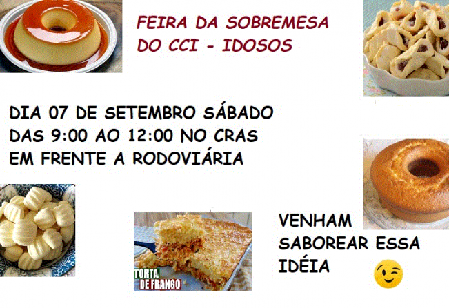 Feira da Sobremesa dos Idosos