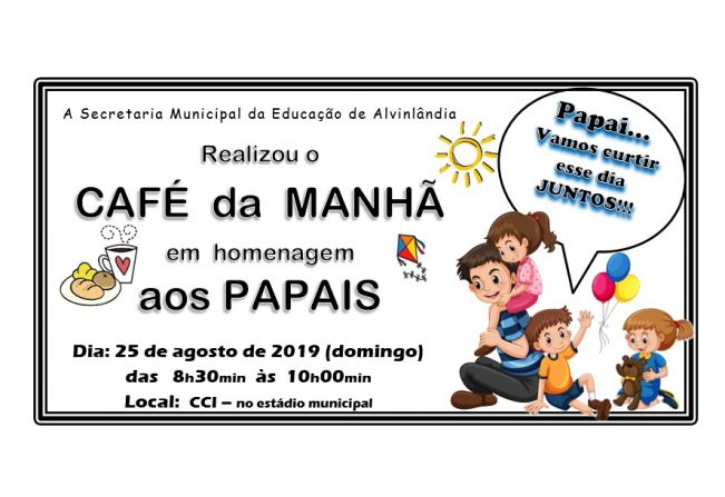 Café da Manhã em Homenagem aos Pais